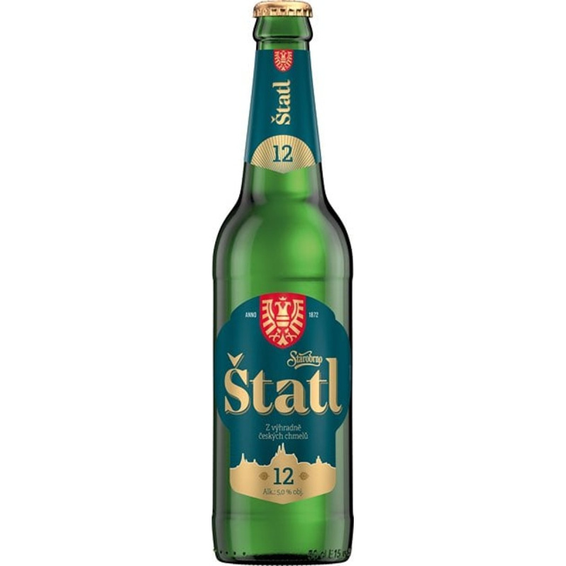 Starobrno Štatl 12 sklo