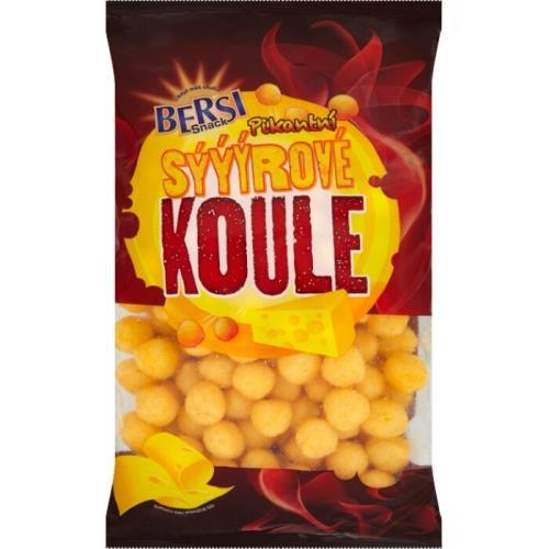 Bersi snack pikantní sýrové koule 120g