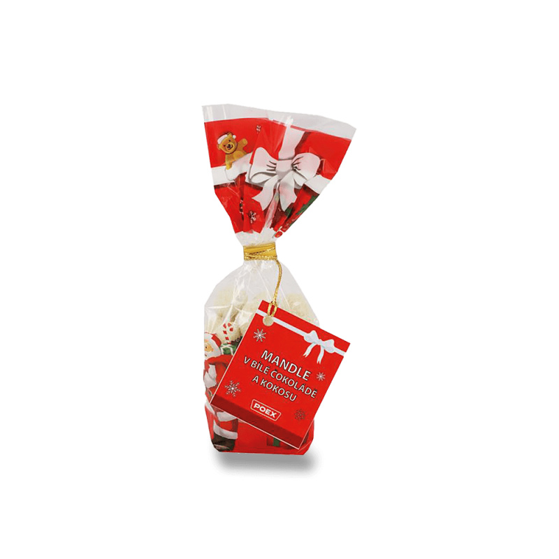 Mandle v bílé čokoládě s kokosem - 175 g