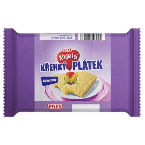 POEX Křehký plátek kukuřičný 65 g