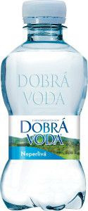 Minerální voda Dobrá voda neperlivá, 8x 0,25 l