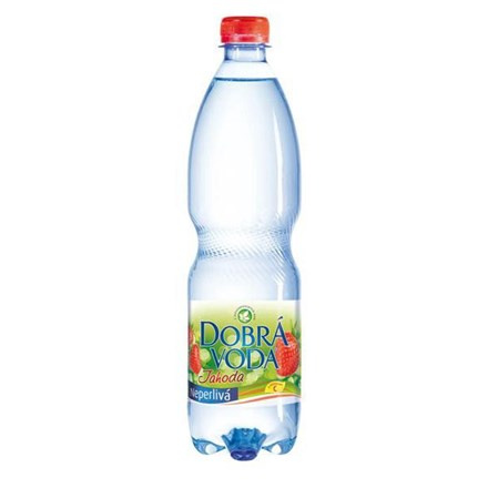 DOBRÁ VODA neperlivá jahoda 6 x 750 ml PET