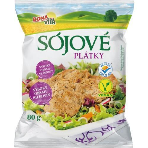 BonaVita plátky sojové 80g