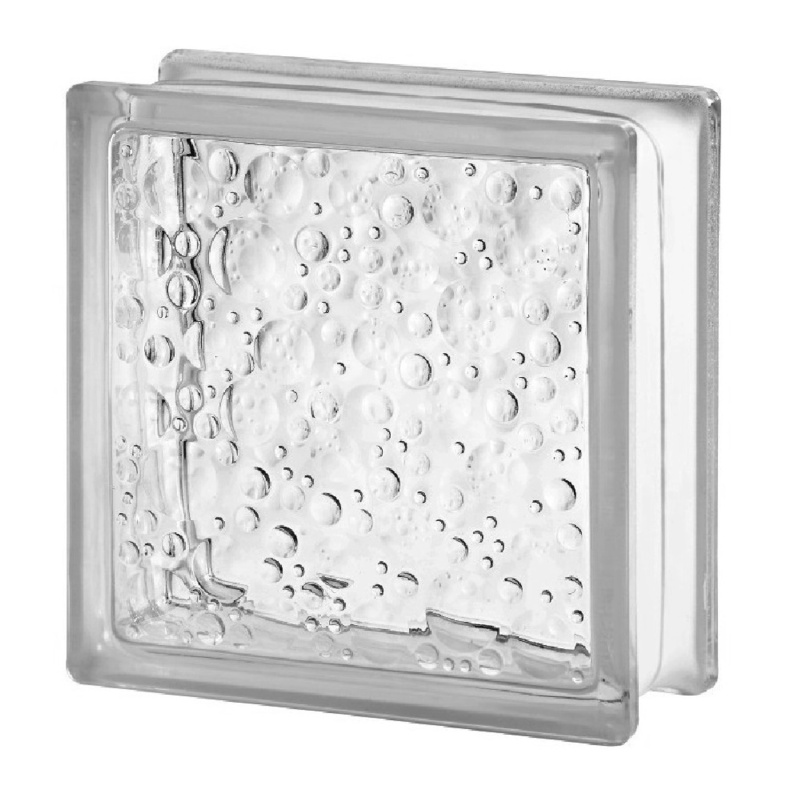 Luxfera Glassblocks čirá 19x19x8 cm lesk 1908P