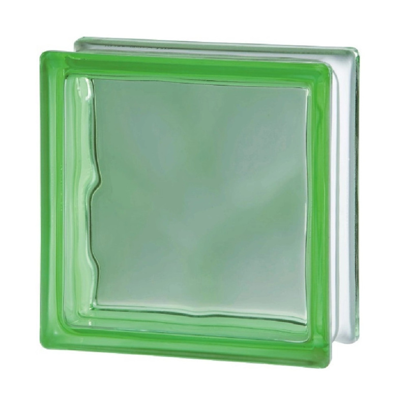 Luxfera Glassblocks green 19x19x8 cm lesk 1908WGREEN