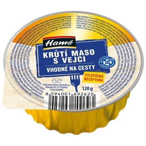 Hamé paštika krůtí maso s vejci 120g