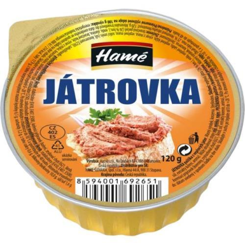 Hamé paštika játrovka 120g