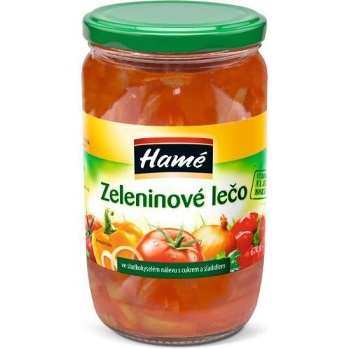 Hamé zeleninové lečo 670g