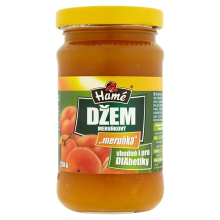 Hamé Džem meruňkový se sníženým obsahem cukru