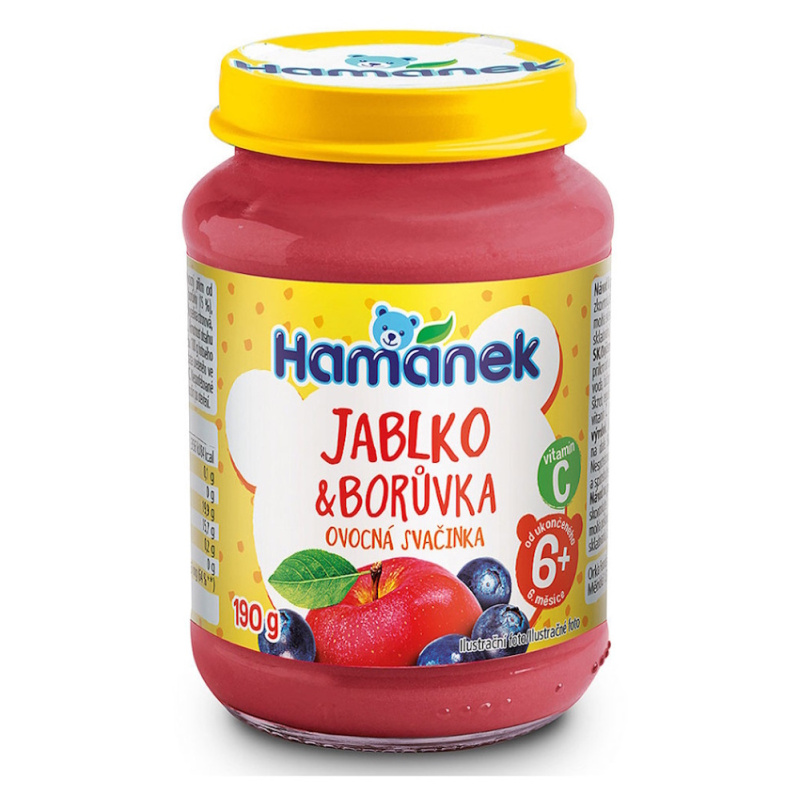 Hamánek Ovocná přesnídávka jablko a borůvka