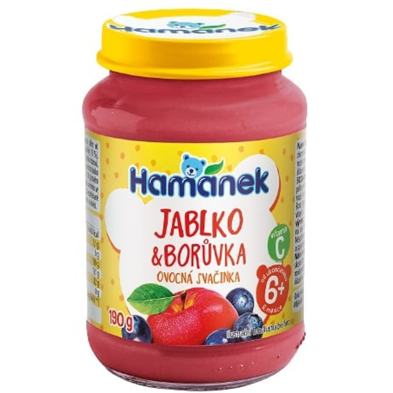 Hamánek Ovocná přesnídávka jablko a borůvka
