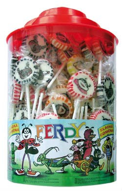 HORS Roks Lízátko Ferda 150 x 10 g dóza