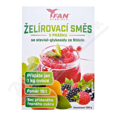 FAN sladidla Želírovací směs Stevia 100 g
