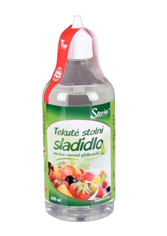 Stevia tekuté stolní sladidlo 200ml