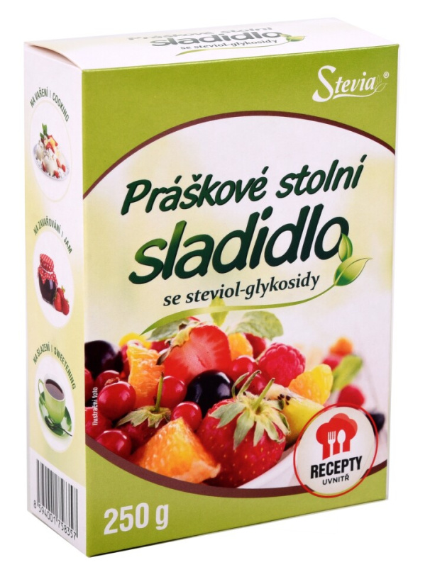 STEVIA Práškové stolní sladidlo 250 g