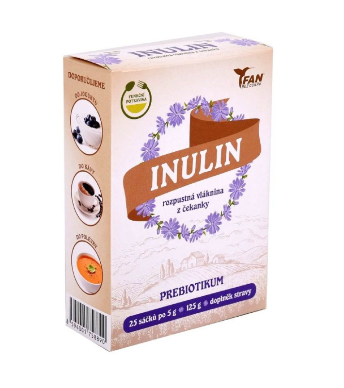 Country Life Inulin Rozpustná vláknina 25x5g