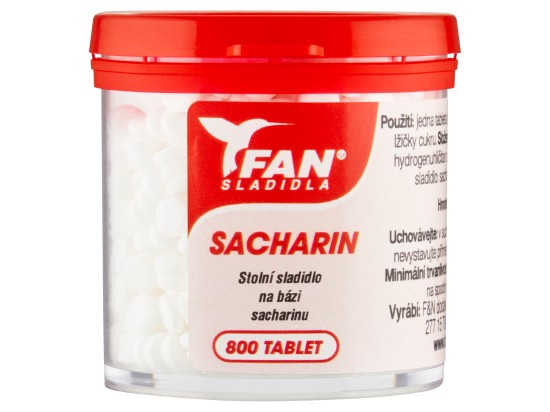 FAN Sladidlo sacharin 50 g