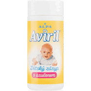 Aviril dětský zásyp s azulenem sypačka 100g