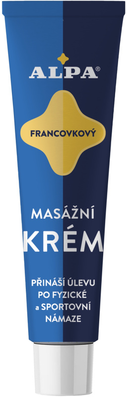Alpa francovkový masážní krém 40g