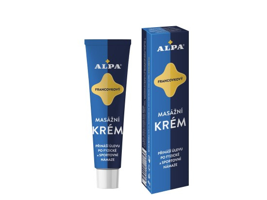 Alpa francovkový masážní krém 40g