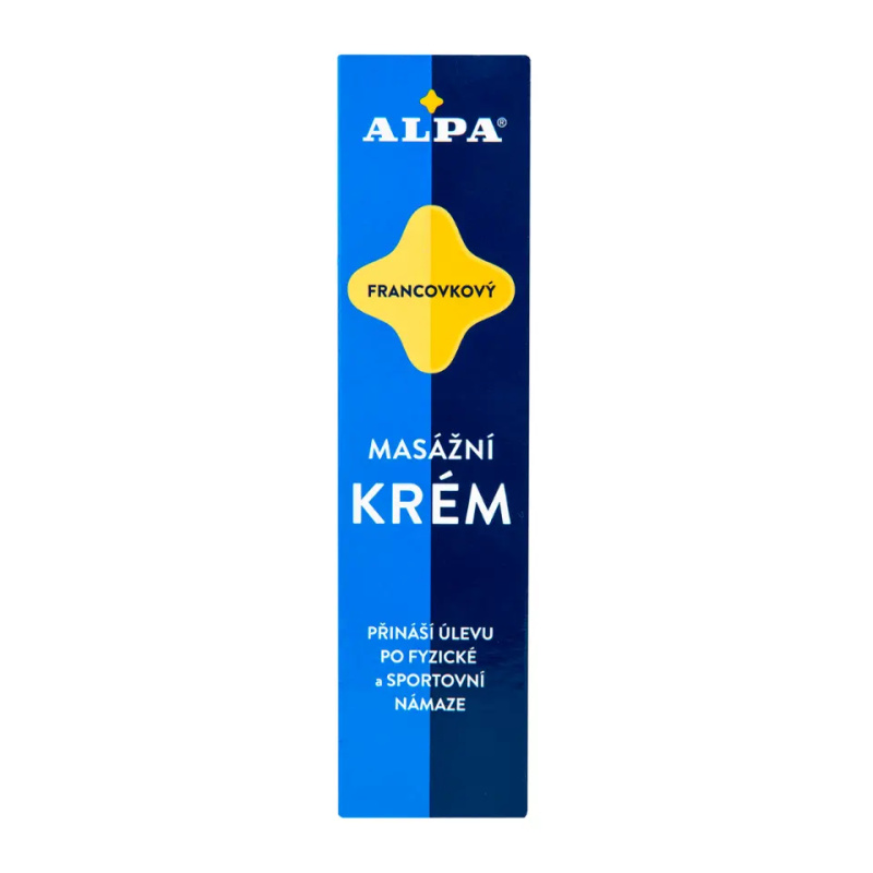 Alpa francovkový masážní krém 40g