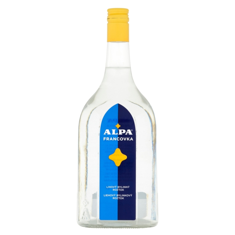 Alpa Francovka bylinný lihový roztok, 1000 ml