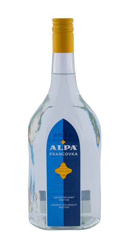 Alpa Francovka bylinný lihový roztok, 1000 ml