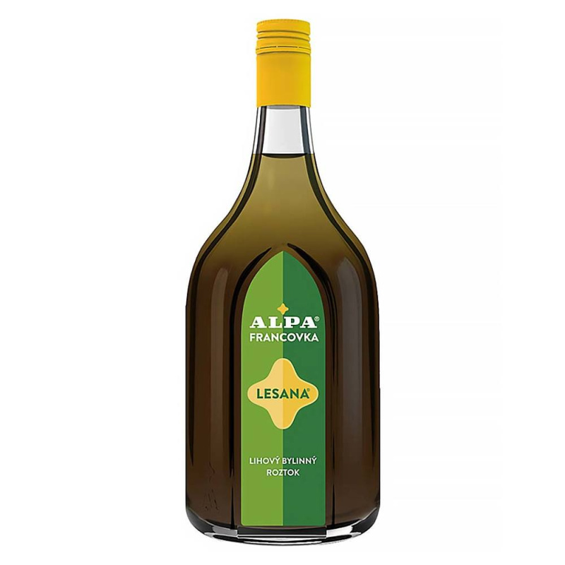 Alpa Francovka bylinný lihový roztok Lesana 1000 ml