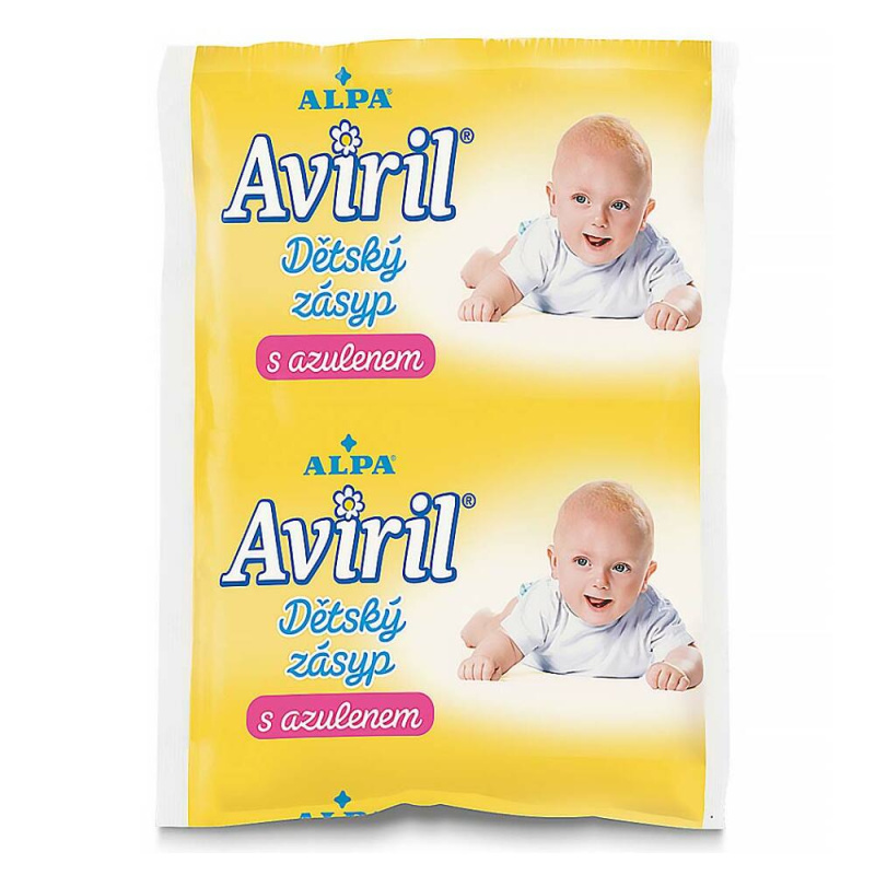 Aviril dětský zásyp s azulenem sáček 100g