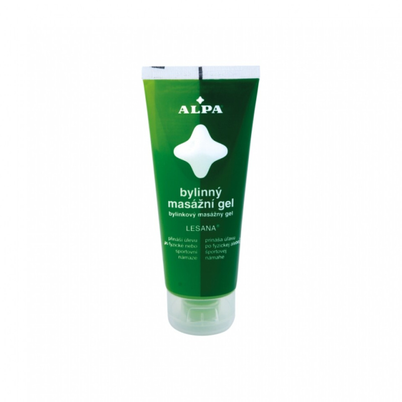 Alpa Bylinný masážní gel Lesana, 100 ml