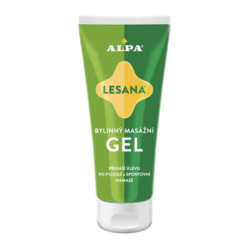 Alpa Bylinný masážní gel Lesana, 100 ml