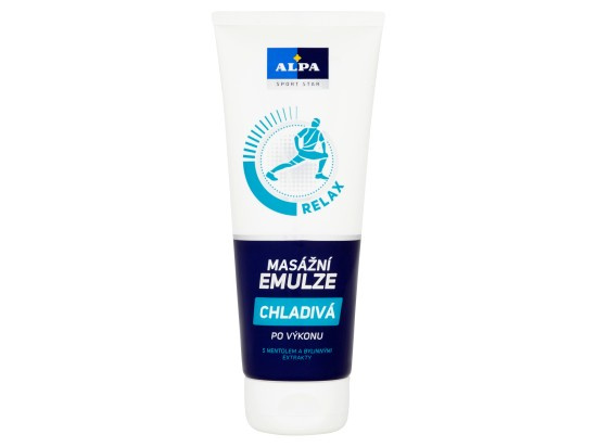 ALPA Masážní emulze CHLADIVÁ, 210 ml