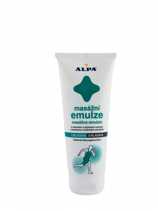 ALPA Masážní emulze CHLADIVÁ, 210 ml
