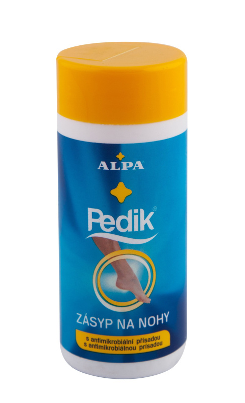 Alpa Pedik zásyp na nohy s antimikrobiální přísadou 100 g