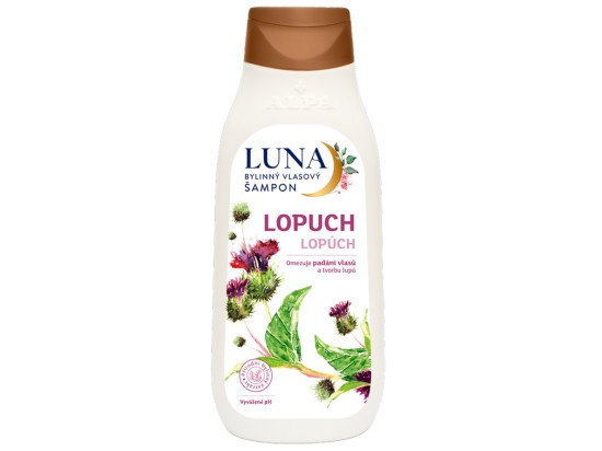 Luna šampon 430ml lopuch