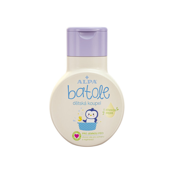 ALPA Batole Dětská koupel s olivovým olejem 200 ml