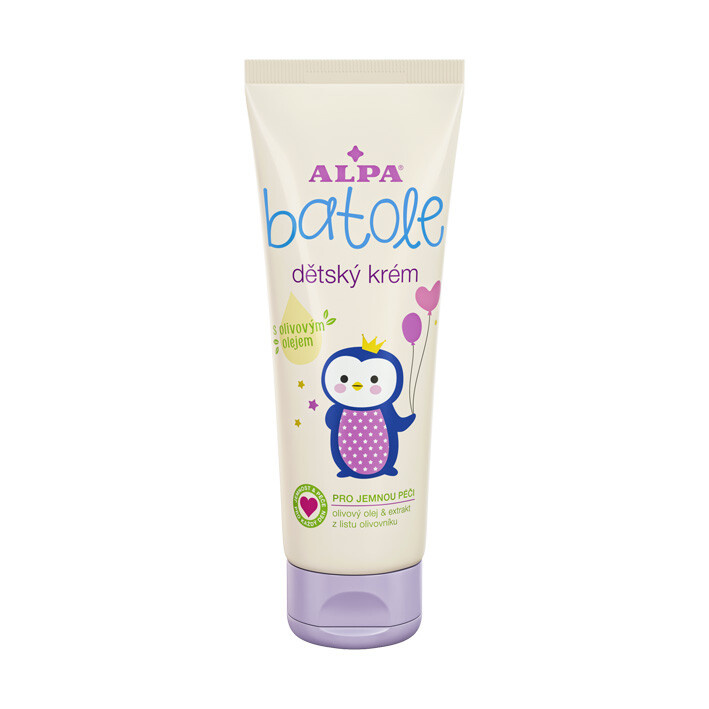 Alpa Batole Krém s olivovým olejem krém pro děti s olivovým olejem 75 ml