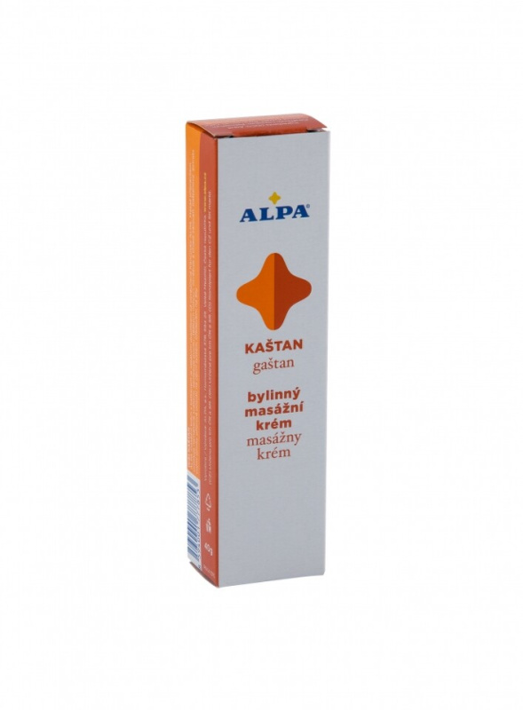 Alpa Masážní krém kaštan masážní krém na unavené svaly 40 ml