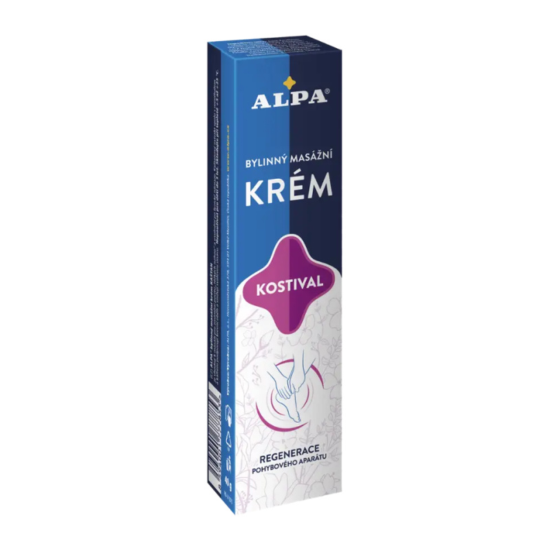 Alpa Bylinný masážní krém masážní krém na regeneraci svalů 40 ml