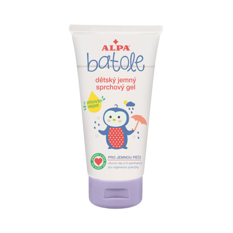 ALPA Batole dětský sprchový gel s olivovým olejem 170 ml
