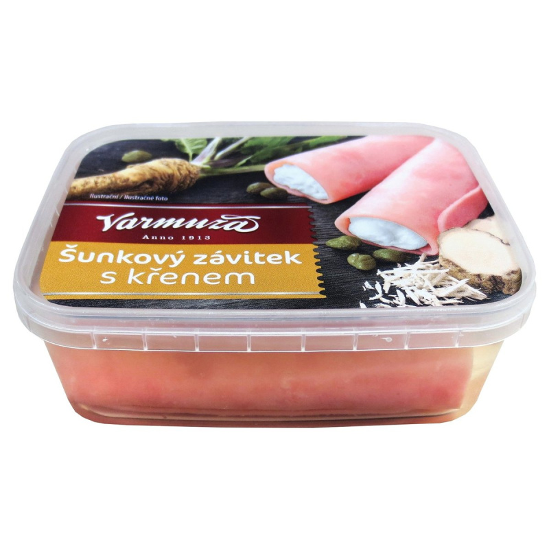 Varmuža Šunkové závitky s křenem