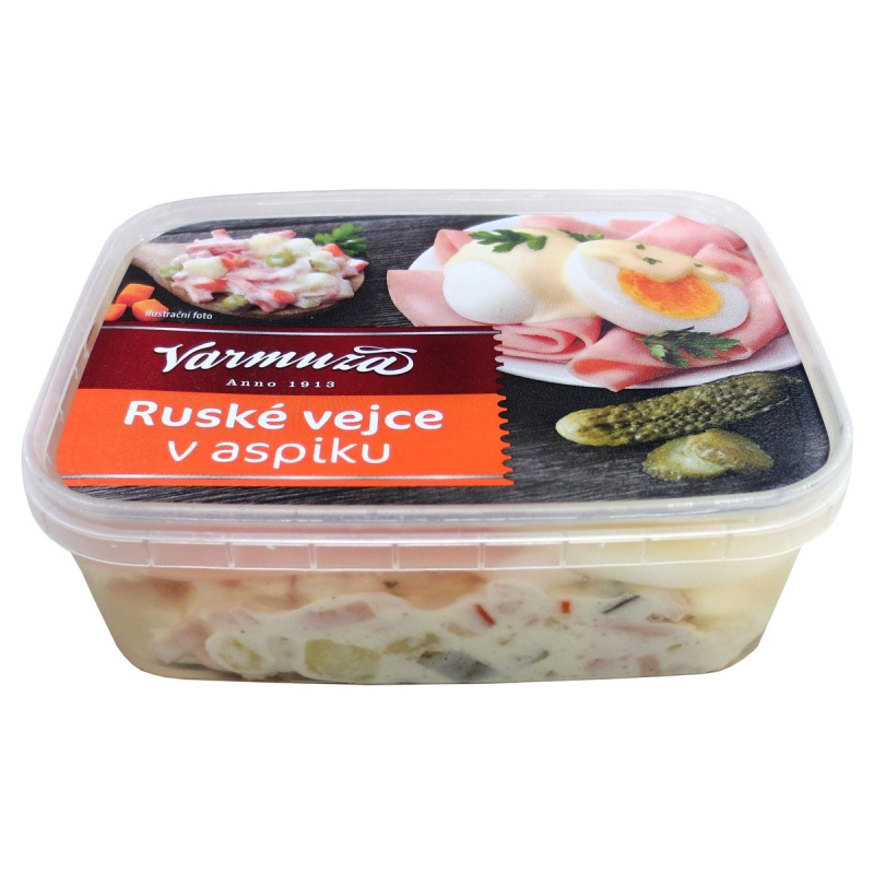 Varmuža Ruské vejce v aspiku