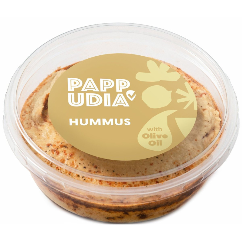 Pappudia Hummus s panenským olivovým olejem