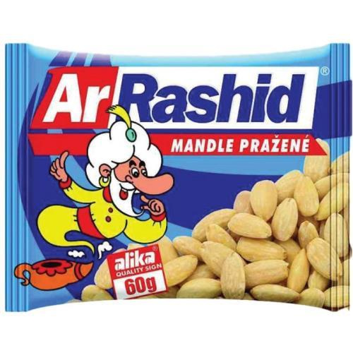 ArRashid - mandle pražené solené, 60 g