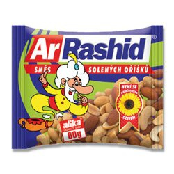 ArRashid - směs solených oříšků, 60 g