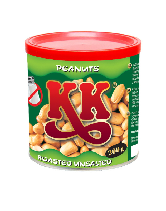 ARAŠÍDY NESOLENÉ KK 200 g