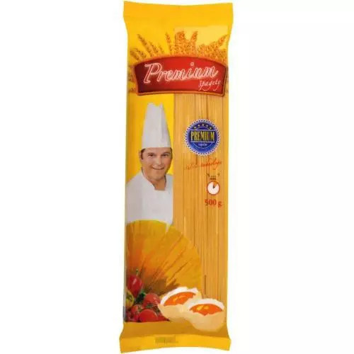 Premium těstoviny špagety  vaječné 500g