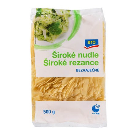 aro Nudle široké bezvaječné 6 x 500 g