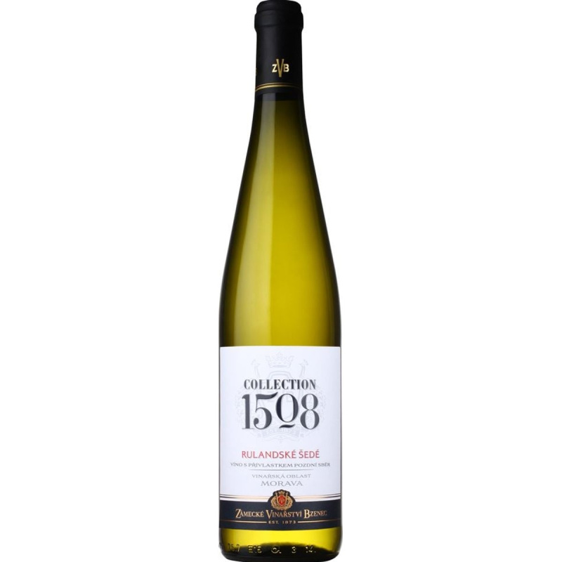 Zámecké vinařství Bzenec Collection 1508 Rulandské šedé pozdní sběr 2023