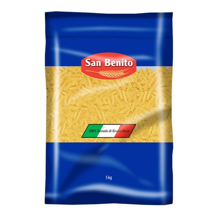 San Benito Těstoviny fusilli semolinové 5 kg